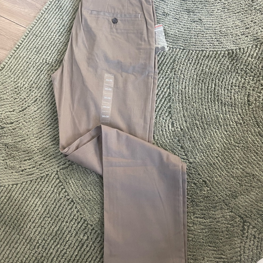 Perry Ellis Men's Khaki Chinos